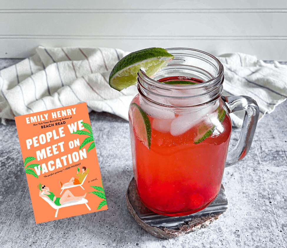 Boozy Cherry Limeade Inspired By The People We Meet On Vacation